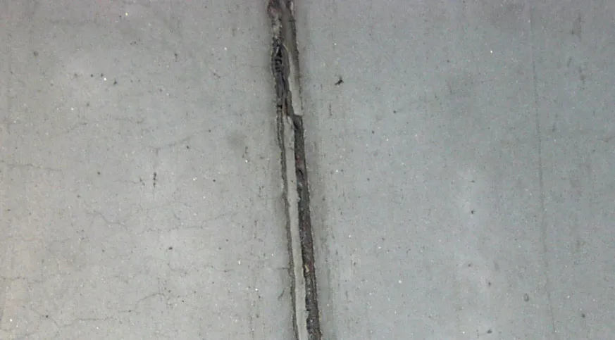 Control Joint Fail