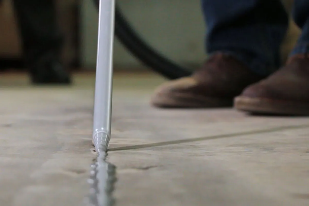 Filling Control Joint with Polyurea