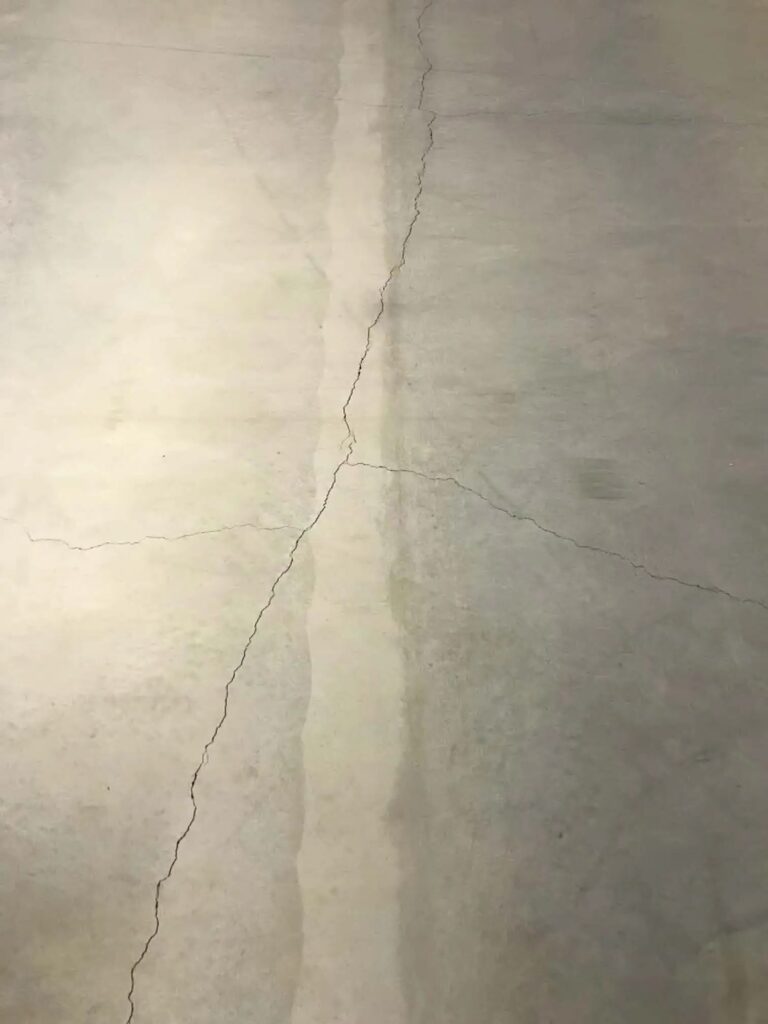 Cracked slab - Credit Roadware