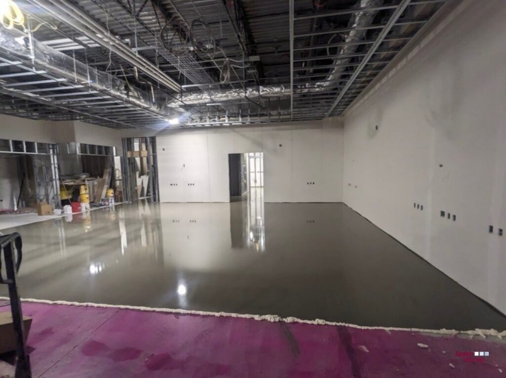 Self-leveling underlayment