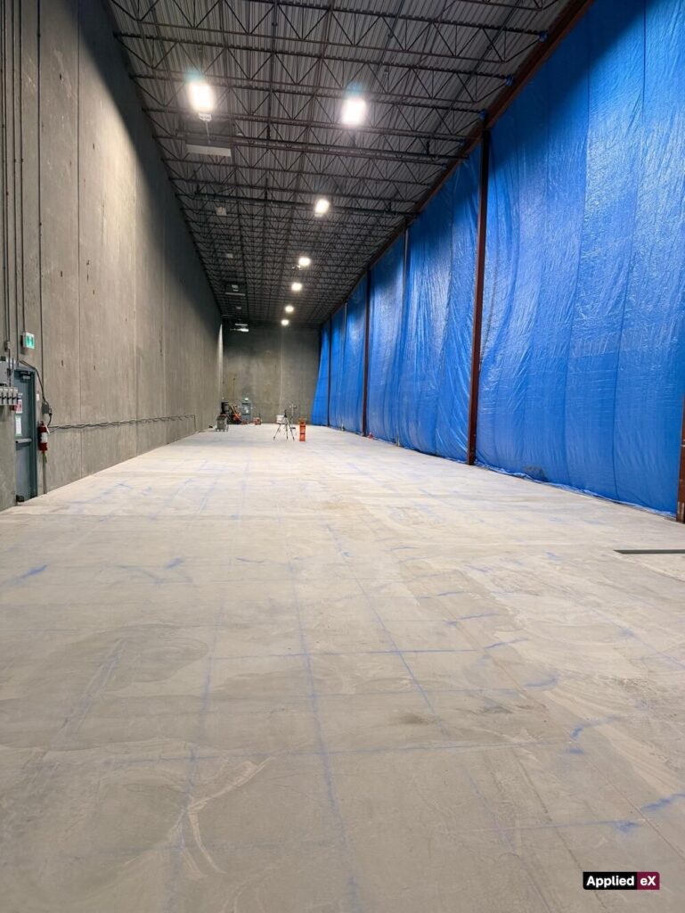 Concrete Floor Remediation for AutoStore (C) AppliedeX