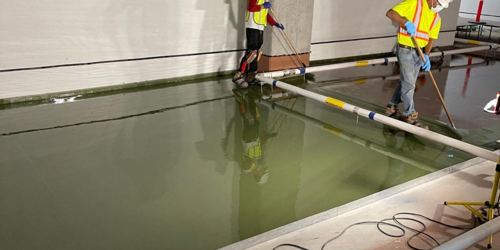 Resinous Flooring Application